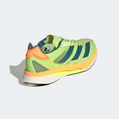 ADIDAS Unisex ADIZERO Adios Pro 2 - Pulse Lime/Real Teal/Flash Orange-Regular (D) -Sport Footwear Shop Adizero Adios Pro 2.0 Shoes Green GX3124 05 standard