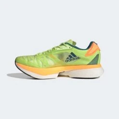 ADIDAS Unisex ADIZERO Adios Pro 2 - Pulse Lime/Real Teal/Flash Orange-Regular (D) -Sport Footwear Shop Adizero Adios Pro 2.0 Shoes Green GX3124 06 standard