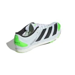 ADIDAS Unisex AdiZERO XC Spikes - Cloud White/Night Metallic/Solar Green - Regular (D) -Sport Footwear Shop Adizero XC Spikes White GX6681 05 standard
