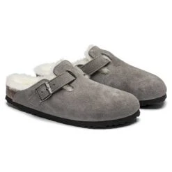 Birkenstock Boston Shearling - Stone - Regular/Wide -Sport Footwear Shop BostonShearling Stone 2 ca6cd54e 7ba8 4f29 bef1 8e327bcac23b