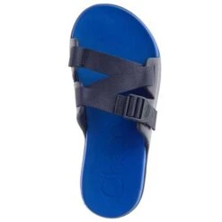 Chaco Men's Chillos Slide- Active Blue- Regular (B) -Sport Footwear Shop CHAM JCH107099 080219 S20 TOP