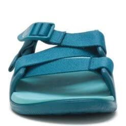 Chaco Women's Chillos Slide - Ocean Blue- Regular (B) -Sport Footwear Shop CHAW JCH109118 022221 S22 090