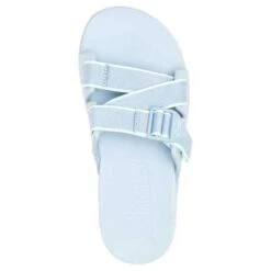 Chaco Women's Chillos Slide Sandals - Outskirt Sky Blue - Regular (B) -Sport Footwear Shop CHAW JCH109126 022221 S22 TOP