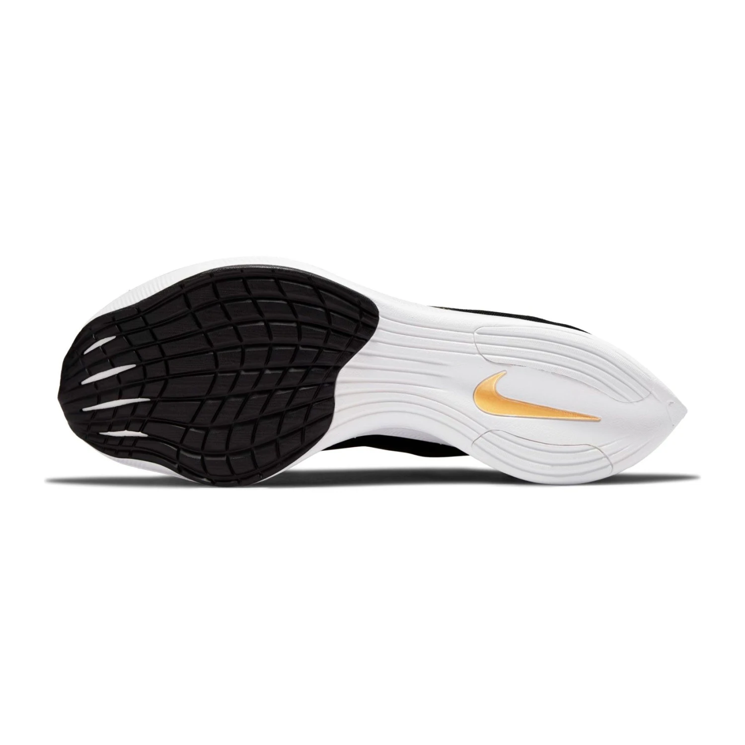 Nike Women's ZoomX Vaporfly Next % 2 Racing Shoe - Black/White/Metallic Gold Coin - Regular (B) 5 Nike Women's ZoomX Vaporfly Next % 2 Racing Shoe - Black/White/Metallic Gold Coin - Regular (B) - Image 3