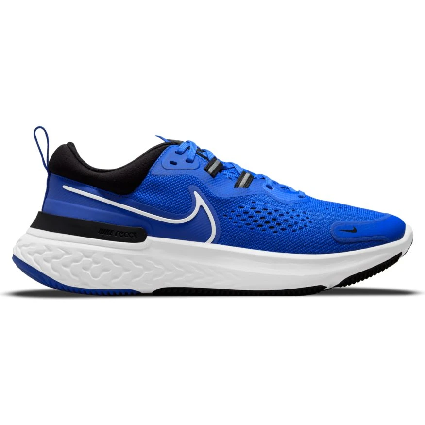 Men's Nike React Miler 2 Running Shoe - Hyper Royal/White/Black - Regular (D) 4 Men's Nike React Miler 2 Running Shoe - Hyper Royal/White/Black - Regular (D) - Image 2