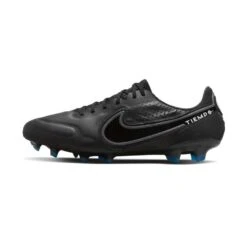 Unisex Nike Tiempo Legend 9 Elite FG Soccer Shoe- Black/Dk Smoke Grey/Summit White -Sport Footwear Shop CZ8482 001 PHSLH000