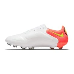 Nike Unisex Tiempo Legend 9 Elite FG Soccer Shoe - White/Volt/Bright Crimson - Regular (D) -Sport Footwear Shop CZ8482 176 PHSLH001 2000