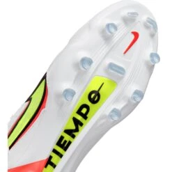 Nike Unisex Tiempo Legend 9 Elite FG Soccer Shoe - White/Volt/Bright Crimson - Regular (D) -Sport Footwear Shop CZ8482 176 PHSUD001 2000