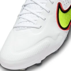 Nike Unisex Tiempo Legend 9 Elite FG Soccer Shoe - White/Volt/Bright Crimson - Regular (D) -Sport Footwear Shop CZ8482 176 PHSYD001 2000