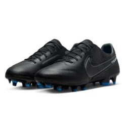 Unisex Nike Tiempo Legend 9 Pro FG Soccer Shoe - Black/Dk Smoke Grey -Sport Footwear Shop DA1175 001 PHCFH001