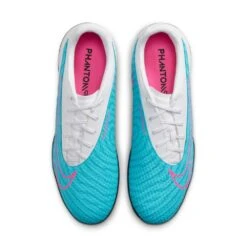 Nike Unisex Phantom GX Academy IC/Court Soccer Shoe - Baltic Blue/Pink Blast/White - Regular (D) -Sport Footwear Shop DD9475 446 PHCTH001