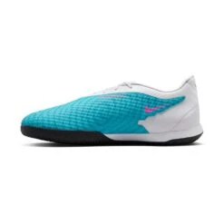Nike Unisex Phantom GX Academy IC/Court Soccer Shoe - Baltic Blue/Pink Blast/White - Regular (D) -Sport Footwear Shop DD9475 446 PHSLH001