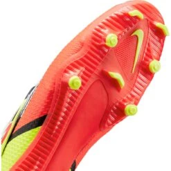 Nike Unisex Phantom GT2 Academy Flyease FG/MG Soccer Shoe - White/Bright Crimson/Volt -Sport Footwear Shop DH9638 167 PHSUD001 2000