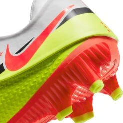 Nike Unisex Phantom GT2 Academy Flyease FG/MG Soccer Shoe - White/Bright Crimson/Volt -Sport Footwear Shop DH9638 167 PHSYD002 2000