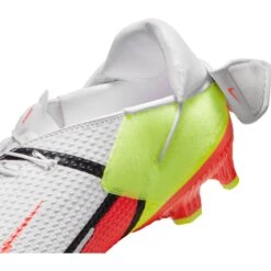 Nike Unisex Phantom GT2 Academy Flyease FG/MG Soccer Shoe - White/Bright Crimson/Volt -Sport Footwear Shop DH9638 167 PHSYD003 2000