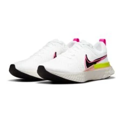 Nike Men's React Infinity Run FlyKnit 2 - White/Black/Sail/Pink Blast - Regular (D) -Sport Footwear Shop DJ5395 100 PHCFH001 2000 2485b2ad 5380 42c4 9a9b 2aa41e4c822b