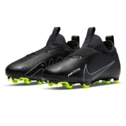 Nike Youth JR Vapor 15 Academy FG/MG Soccer Shoe - Black/Dark Smoke 13 Nike Youth JR Vapor 15 Academy FG/MG Soccer Shoe - Black/Dark Smoke -Sport Footwear Shop DJ5617 001 PHCFH001