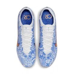 Unisex Nike Mercurial Zoom Vapor 15 Elite CR7 FG Soccer Shoe - White/Metallic Copper - Regular (D) 16 Unisex Nike Mercurial Zoom Vapor 15 Elite CR7 FG Soccer Shoe - White/Metallic Copper - Regular (D) -Sport Footwear Shop DQ5299 182 PHCTH001 2000