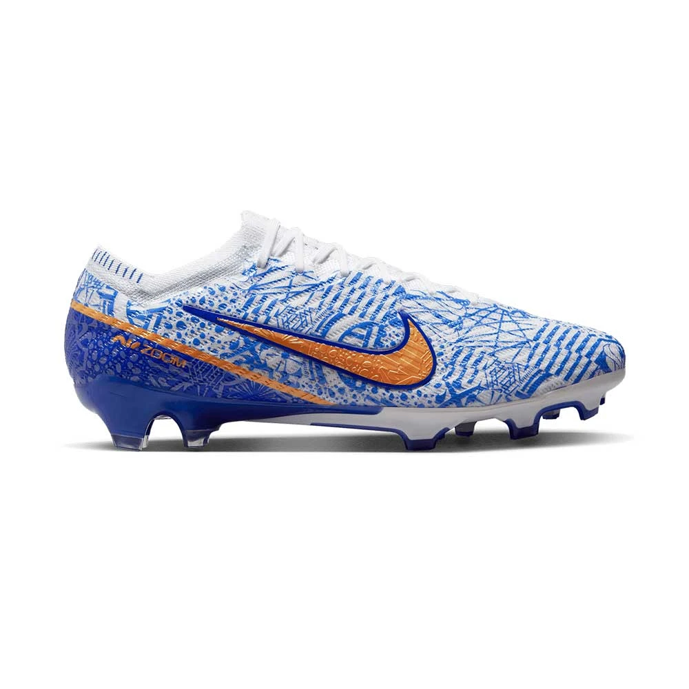 Unisex Nike Mercurial Zoom Vapor 15 Elite CR7 FG Soccer Shoe - White/Metallic Copper - Regular (D) 3 Unisex Nike Mercurial Zoom Vapor 15 Elite CR7 FG Soccer Shoe - White/Metallic Copper - Regular (D)