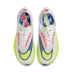 Men's Nike ZoomX Streakfly Premium Running Shoe - White/Black/Volt - Regular (D) -Sport Footwear Shop DX1626 100 PHCTH001 1500