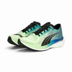 Men's Deviate Nitro Elite 2 Running Shoe- Fizzy Lime/Royal Sapphire/PUMA Black- Regular (D) -Sport Footwear Shop Deviate NITRO Elite 2 Fireglow Men s Running Shoes 1