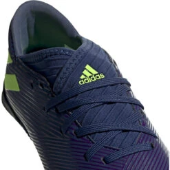 ADIDAS JR Nemeziz Messi Tango 19.3 TF Soccer Shoe - Tech Indigo/Signal Green/Glory Purple -Sport Footwear Shop EF1811 03