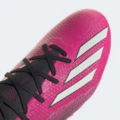 ADIDAS Unisex X SPEEDPORTAL.2 FG Soccer Shoe - Team Shock Pink 2/Zero Metalic/Core Black - Regular (D) -Sport Footwear Shop GV9563 front