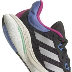 ADIDAS Women Solar Glide 6 Running Shoe - Carbon/Silver Met/Blue Fusion - Regular (B) -Sport Footwear Shop GW1963 04