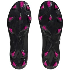 ADIDAS Unisex Predator Accuracy .3 FG Soccer Shoe - Core Black/Ftwr White/Team Shock Pink 2 - Regular (D) -Sport Footwear Shop GW4589 01