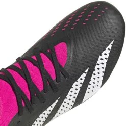 ADIDAS Unisex Predator Accuracy .3 FG Soccer Shoe - Core Black/Ftwr White/Team Shock Pink 2 - Regular (D) -Sport Footwear Shop GW4589 03