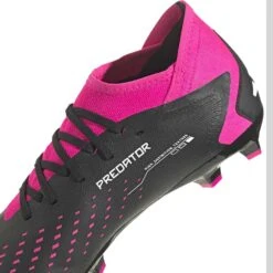 ADIDAS Unisex Predator Accuracy .3 FG Soccer Shoe - Core Black/Ftwr White/Team Shock Pink 2 - Regular (D) -Sport Footwear Shop GW4589 04