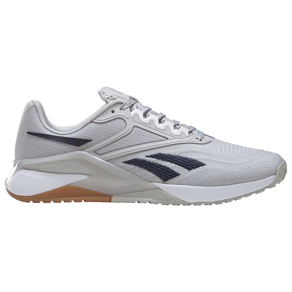 Reebok Women's Nano 2 Training Shoe - Pure Grey 2/White/Rubber Gum- Regular (B) 3 Reebok Women's Nano 2 Training Shoe - Pure Grey 2/White/Rubber Gum- Regular (B)