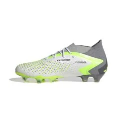 Unisex Adidas Predator Accuracy.1 FG Soccer Shoes - Ftwwht,Cblack,Luclem - Regular (D) 12 Unisex Adidas Predator Accuracy.1 FG Soccer Shoes - Ftwwht,Cblack,Luclem - Regular (D) -Sport Footwear Shop GZ0035 4 FOOTWEAR Photography Side Medial Center View white 78468