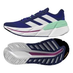 ADIDAS Men's ADISTAR CS Running Shoe - Lucid Blue/Ftwr White/Pulse Mint - Regular (D) -Sport Footwear Shop HP5654