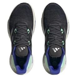 ADIDAS Men's Solar Glide 6 Running Shoe - Carbon/Silver Met/Pulse Mint - Regular (D) -Sport Footwear Shop HP7609 01