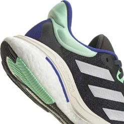 ADIDAS Men's Solar Glide 6 Running Shoe - Carbon/Silver Met/Pulse Mint - Regular (D) -Sport Footwear Shop HP7609 04