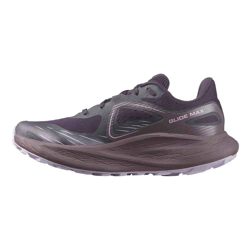 Salomon Women's Glide Max TR Trail Running Shoe - Nightshade/Moonscape/Orchid Bloom - Regular (B) 5 Salomon Women's Glide Max TR Trail Running Shoe - Nightshade/Moonscape/Orchid Bloom - Regular (B) - Image 3