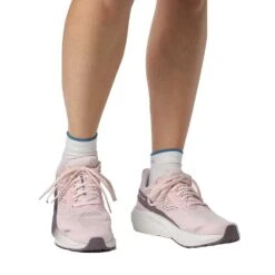 Salomon Women's Aero Blaze Running Shoe- Cradle Pink/White/Moonscape- Regular (B) -Sport Footwear Shop L47208600 f0925bda2988568856ea8b87db1b4c6d