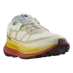 Salomon Women's Ultra Glide 2 Trail Shoe - Rainy Day/Freesia/Hot Sauce - Regular (B) -Sport Footwear Shop L47212200 267c5d7688efc0d296f839b0e34c7483