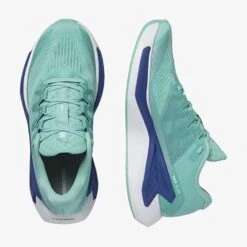 Salomon Women's DRX Bliss Running Shoe - Cockatoo/Surf The Web/White - Regular (B) -Sport Footwear Shop L47303100 0cf49ad9bf4b7af5778f56c3dd6b5ded