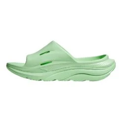 Hoka Unisex Ora Recovery Slide 3 - Lime Glow/Lime Glow - Regular (D) -Sport Footwear Shop LIGLLIGL D7
