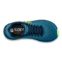 Topo Athletic Men's Ultraventure 3 Trail Shoe- Blue/Lime- Regular (D) -Sport Footwear Shop M060.Blue Lime 02