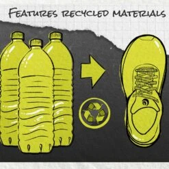 Topo Athletic Men's Ultraventure 3 Trail Shoe- Blue/Lime- Regular (D) -Sport Footwear Shop M060.Blue Lime 12