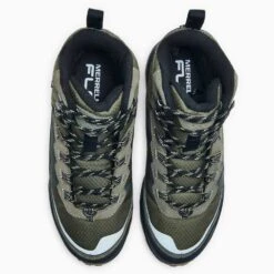 Merrell Men's Moab Speed Thermo Mid Waterproof Hiking Boot - Olive - Regular (D) -Sport Footwear Shop MRLM J066915 021621 S21 005 1