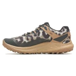 Merrell Women's Antora 3 Trail Running Shoe - Sepia Leopard - Regular (B) -Sport Footwear Shop MRLW J067552 020722 S23 180