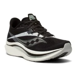 Saucony Women's Endorphin Pro 2 Racing Shoe - Black/White - Regular (B) -Sport Footwear Shop S10687 10 5 1