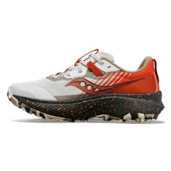 Saucony Women's Endorphin Edge Trail Shoe- Fog/Zenith -Sport Footwear Shop S10773 86 2
