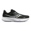 Saucony Women's Ride 16 Running Shoe - Black/White - Wide (D)