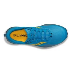 Saucony Men's Peregrine 12 Trail Running Shoe - Ocean/Blk - Regular (D) -Sport Footwear Shop S20737 32 3