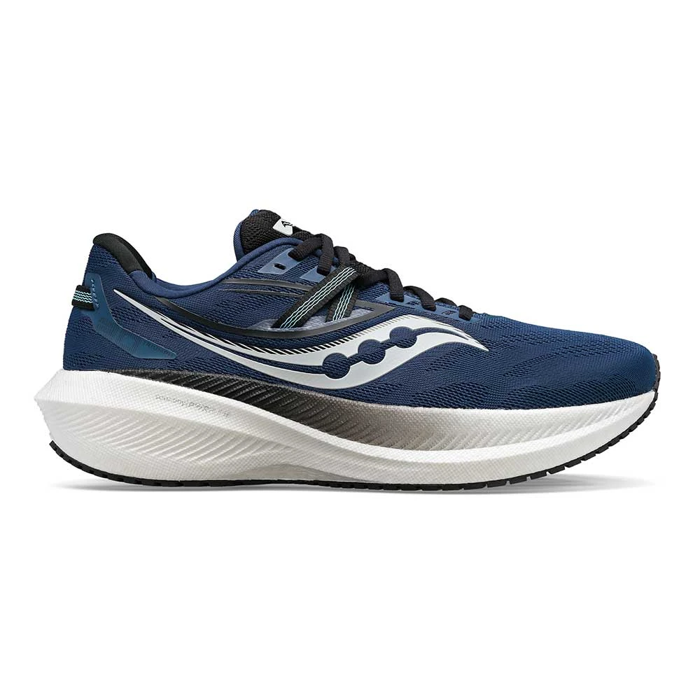 Saucony Men's Triumph 20 Running Shoe - Twilight/Rain - Wide (2E) 3 Saucony Men's Triumph 20 Running Shoe - Twilight/Rain - Wide (2E)